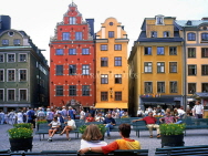 SWEDEN, Stockholm, Old Town (Gamla Stan), Stortorget (Square), SWE123JPLA