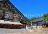 South Korea, SEOUL, Bongeunsa Temple, temple complex buildings, SK870JPL