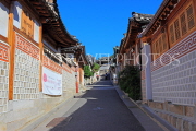 South Korea, SEOUL, Bukchon Hanok Village, traditional houses, architecture, SK944JPL