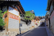 South Korea, SEOUL, Bukchon Hanok Village, traditional houses, architecture, SK945JPL