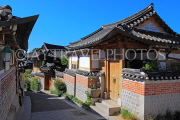 South Korea, SEOUL, Bukchon Hanok Village, traditional houses, architecture, SK951JPL