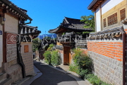 South Korea, SEOUL, Bukchon Hanok Village, traditional houses, architecture, SK952JPL