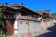 South Korea, SEOUL, Bukchon Hanok Village, traditional houses, architecture, SK957JPL