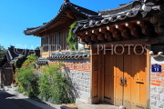 South Korea, SEOUL, Bukchon Hanok Village, traditional houses, architecture, SK960JPL