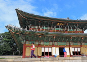 South Korea, SEOUL, Changdeokgung Palace, Injeongjeon (Throne Hall), SK178JPL