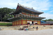 South Korea, SEOUL, Changdeokgung Palace, Injeongjeon (Throne Hall), SK188JPL