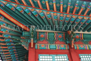South Korea, SEOUL, Changgyeonggung Palace, Myeongjeong-jeon (throne hall) arcitecture, SK122JPL