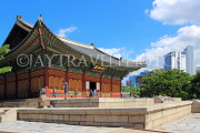 South Korea, SEOUL, Deoksugung Palace, Junghwajeon Hall (main throne hall), SK813JPL