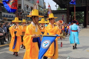 South Korea, SEOUL, Deoksugung Palace, Royal Guard Changing Ceremony, SK587JPL