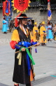 South Korea, SEOUL, Deoksugung Palace, Royal Guard Changing Ceremony, SK588JPL