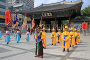 South Korea, SEOUL, Deoksugung Palace, Royal Guard Changing Ceremony, SK593JPL