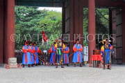 South Korea, SEOUL, Deoksugung Palace, Royal Guard Changing Ceremony, SK610JPL