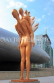 South Korea, SEOUL, Dongdaemun Design Plaza & Shadow of Shadow-Flower Blossom sculpture, SK516JPL