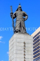South Korea, SEOUL, Gwanghwamun Square, Admiral Yi Sunshin statue, SK562JPL