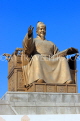 South Korea, SEOUL, Gwanghwamun Square, King Sejong statue, SK553JPL
