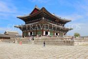 South Korea, SEOUL, Gyeongbokgung Palace, Geunjeongjeon Hall (Throne Hall), SK339JPL