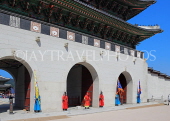 South Korea, SEOUL, Gyeongbokgung Palace, Gwanghwamun Gate (main entrance), SK495JPL