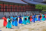 South Korea, SEOUL, Gyeongbokgung Palace, Sumungun (Gatekeeper) Military Training, SK445JPL