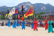 South Korea, SEOUL, Gyeongbokgung Palace, Sumunjang (Royal Guard) Changing Ceremony, SK382JPL