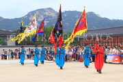 South Korea, SEOUL, Gyeongbokgung Palace, Sumunjang (Royal Guard) Changing Ceremony, SK384JPL