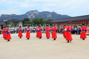 South Korea, SEOUL, Gyeongbokgung Palace, Sumunjang (Royal Guard) Changing Ceremony, SK391JPL