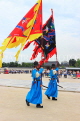 South Korea, SEOUL, Gyeongbokgung Palace, Sumunjang (Royal Guard) Changing Ceremony, SK395JPL