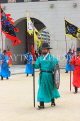 South Korea, SEOUL, Gyeongbokgung Palace, Sumunjang (Royal Guard) Changing Ceremony, SK398JPL