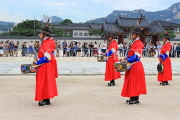 South Korea, SEOUL, Gyeongbokgung Palace, Sumunjang (Royal Guard) Changing Ceremony, SK403JPL