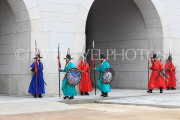 South Korea, SEOUL, Gyeongbokgung Palace, Sumunjang (Royal Guard) Changing Ceremony, SK407JPL