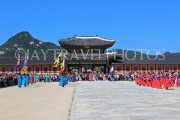 South Korea, SEOUL, Gyeongbokgung Palace, Sumunjang (Royal Guard) Changing Ceremony, SK470JPL