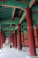 South Korea, SEOUL, Gyeonghuigung Palace, elaborate corridors, architecture, SK711JPL