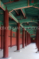 South Korea, SEOUL, Gyeonghuigung Palace, elaborate corridors, architecture, SK712JPL