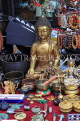 South Korea, SEOUL, Insadong area, shop front, statues and antiques, SK304JPL