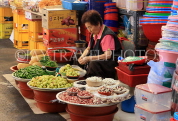 South Korea, SEOUL, Jongno-gu area, Gwangjang Market, vegetable market, SK1102JPL