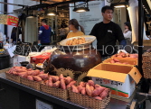 South Korea, SEOUL, Myeongdong, street food, food stalls, Roasted Sweet Potato, SK1333JPL