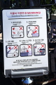 South Korea, SEOUL, Namsan Park, Love Locks, instructions, information board, SK1260JPL