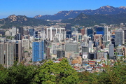 South Korea, SEOUL, Namsan Park, view of central Seoul, SK1235JPL