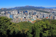 South Korea, SEOUL, Namsan Park, view of central Seoul, SK1236JPL