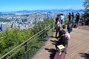 South Korea, SEOUL, Namsan Park, visitors at lookout points, SK1243JPL