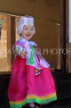 South Korea, SEOUL, Namsangol Hanok Village, child dressed in Hanbok attire, SK1221JPL