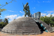 South Korea, SEOUL, War Memorial of Korea, Statue of Brothers, SK629JPL