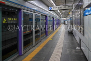 South Korea, SEOUL, public transport, Seoul Subway, station platform, SK1263JPL