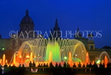 Spain, BARCELONA, Montjuic Fountains, in front of National Palace, SPN807JPL