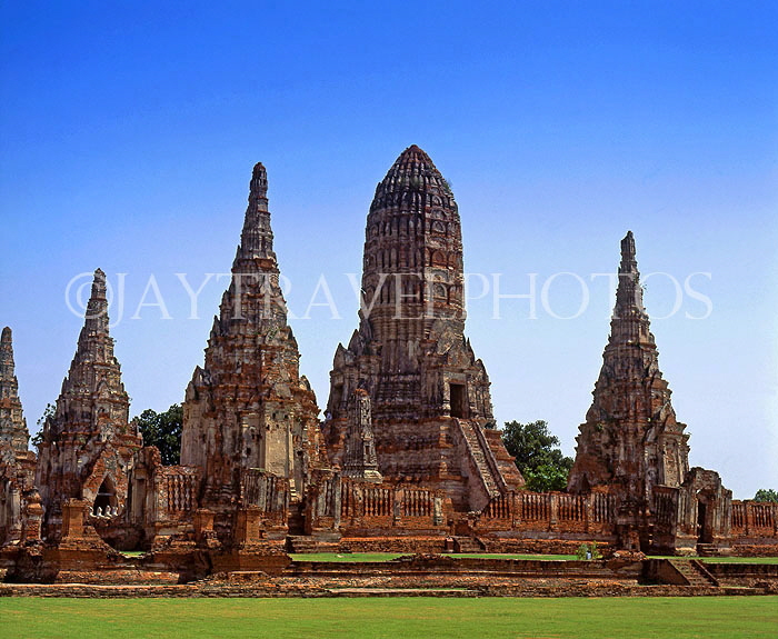 THAILAND, Ayuthaya, Wat Chai Wattanaram ruins, THA346JPL