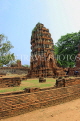 THAILAND, Ayutthaya, Wat Phra Mahathat complex ruins, THA2635JPL