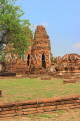 THAILAND, Ayutthaya, Wat Phra Mahathat complex ruins, THA2637JPL