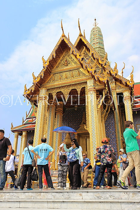 THAILAND, Bangkok, GRAND PALACE (Wat Phra Keo), Royal Pantheon, THA2494JPL