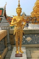 THAILAND, Bangkok, GRAND PALACE (Wat Phra Keo), Theppaksi statue, THA2533JPL