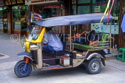 THAILAND, Bangkok, Tuk Tuk (taxi) parked, THA1023JPL