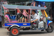 THAILAND, Bangkok, Tuk Tuk transport, driver resting, THA3269JPL